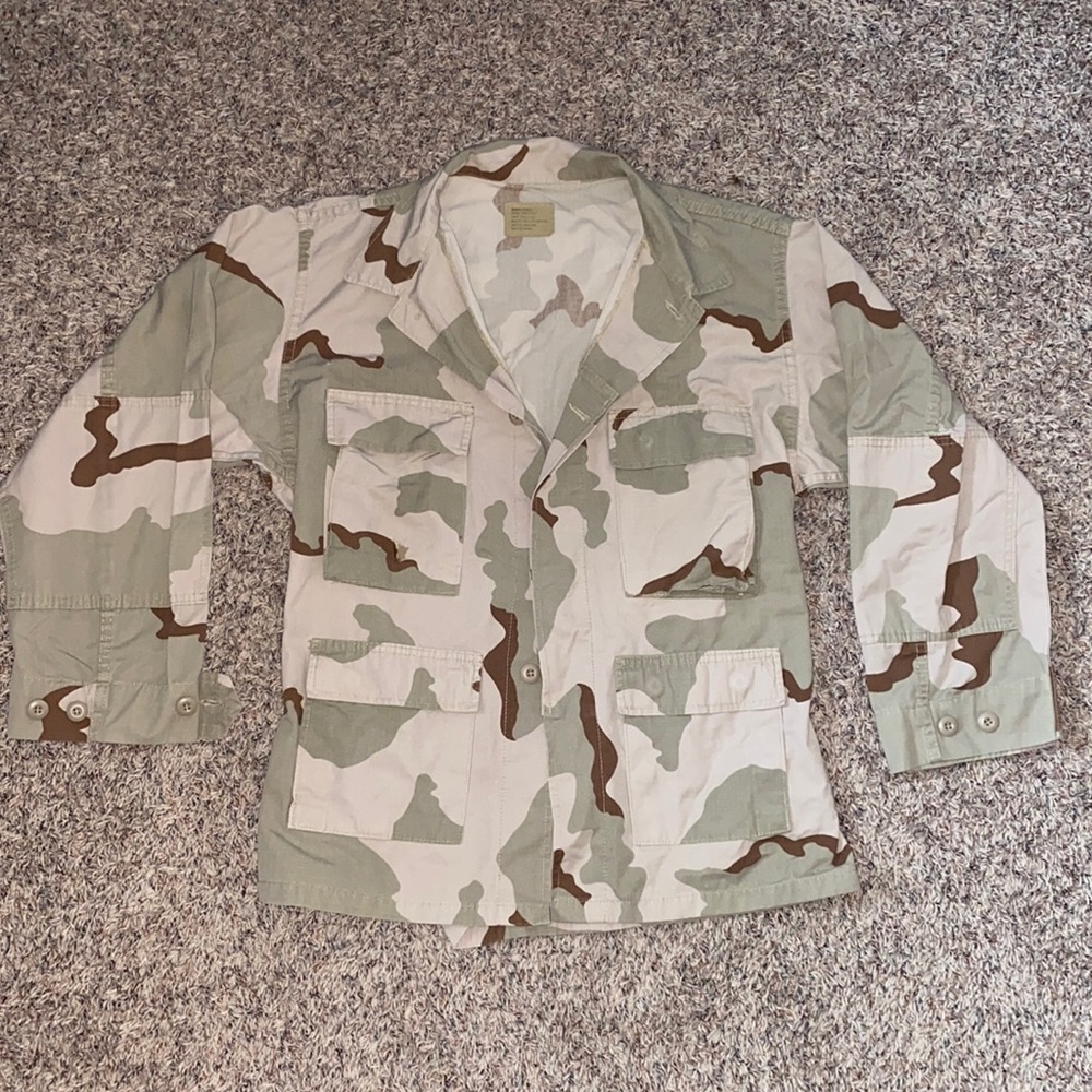 Old military jacket